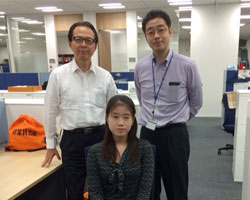 インターンシップの様子１