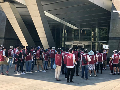 六本木クリーンアップの様子1