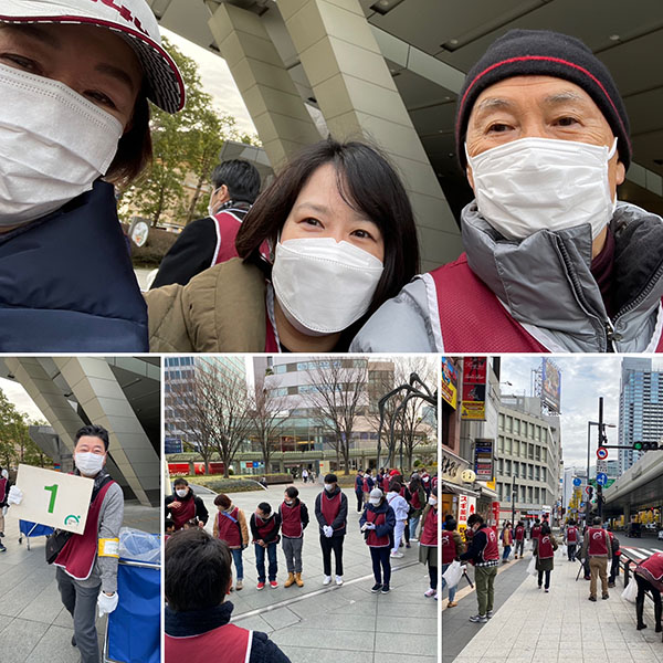 六本木クリーンアップの様子