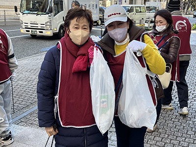 六本木クリーンアップ参加の様子