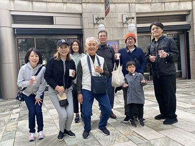 六本木クリーンアップの様子