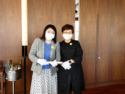 バトンリレーの様子7