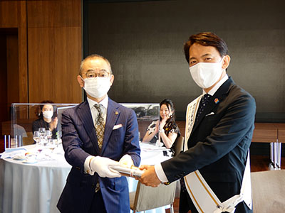 バトンリレーの様子13