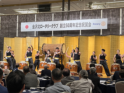 和太鼓演奏の様子