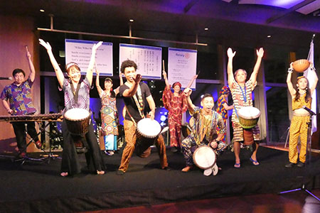 納涼夜間例会の様子2