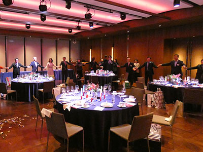 クリスマス夜間例会の様子5