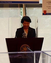 国際ロータリー第2750地区 2021-22年度山の手東グループ　ガバナー補佐　宮村　和加子様